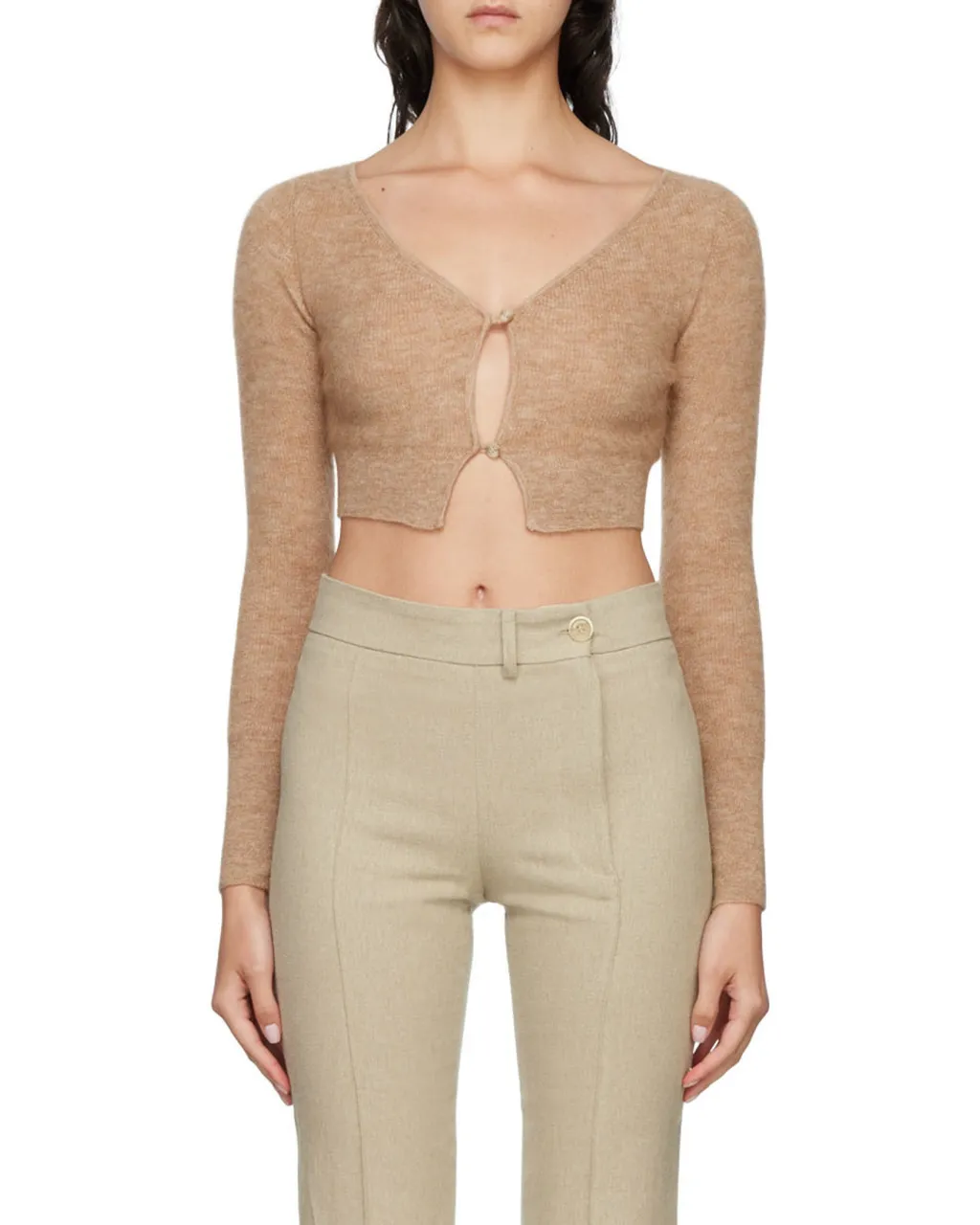 Le Cardigan Alzou Cropped Cardigan