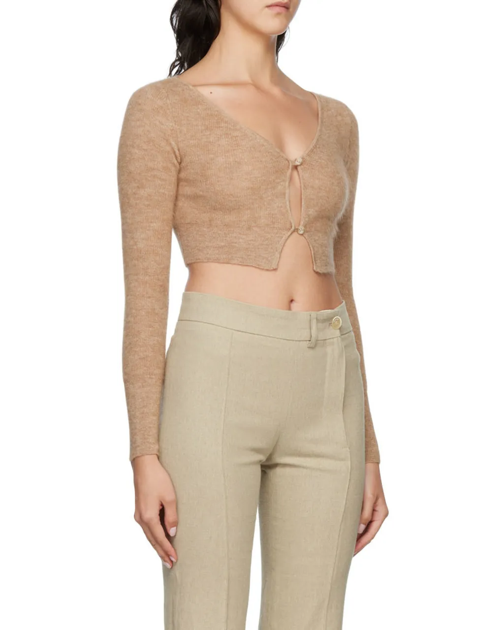 Le Cardigan Alzou Cropped Cardigan