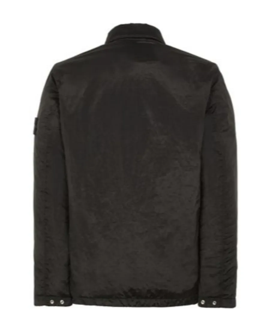 Logo Lapel Casual Jacket