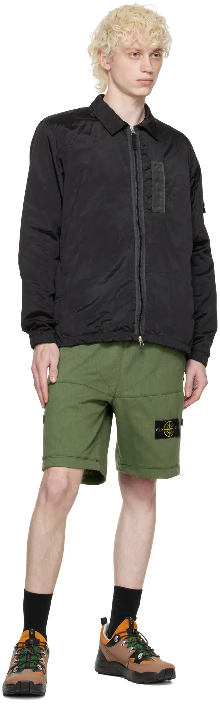 Logo Lapel Casual Jacket