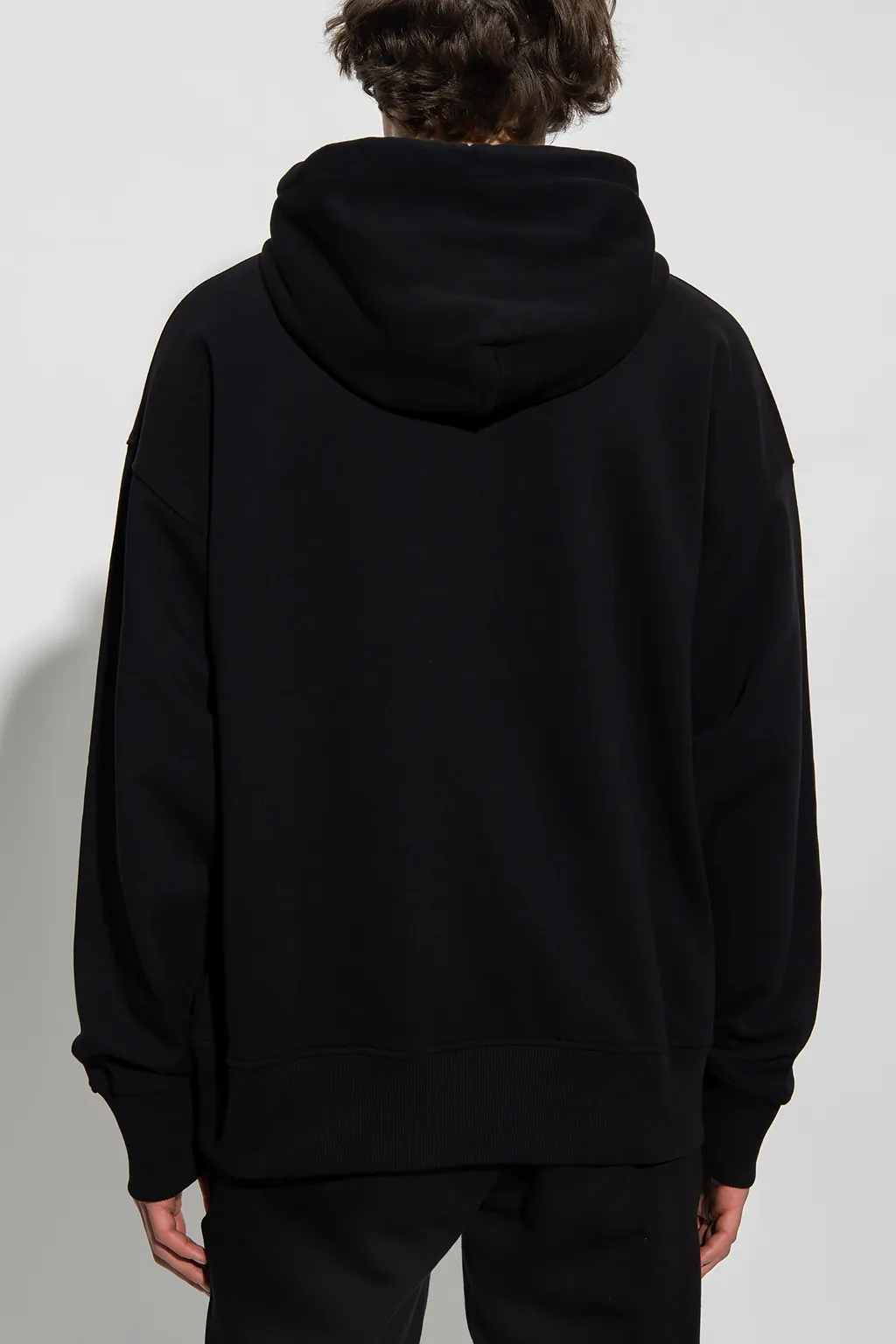 Versace Jeans Couture Logo Printed Drawstring Hoodie
