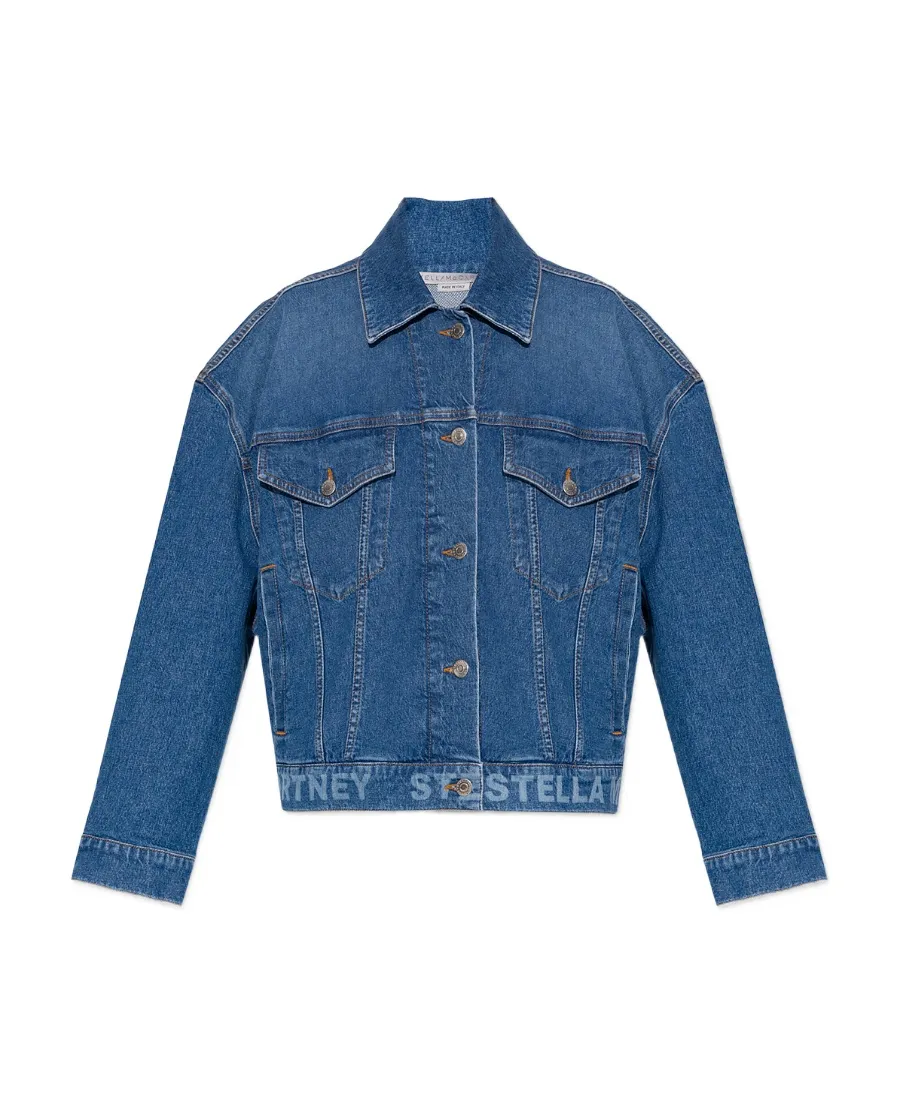 Stella Mccartney Logo Oversized Jacket