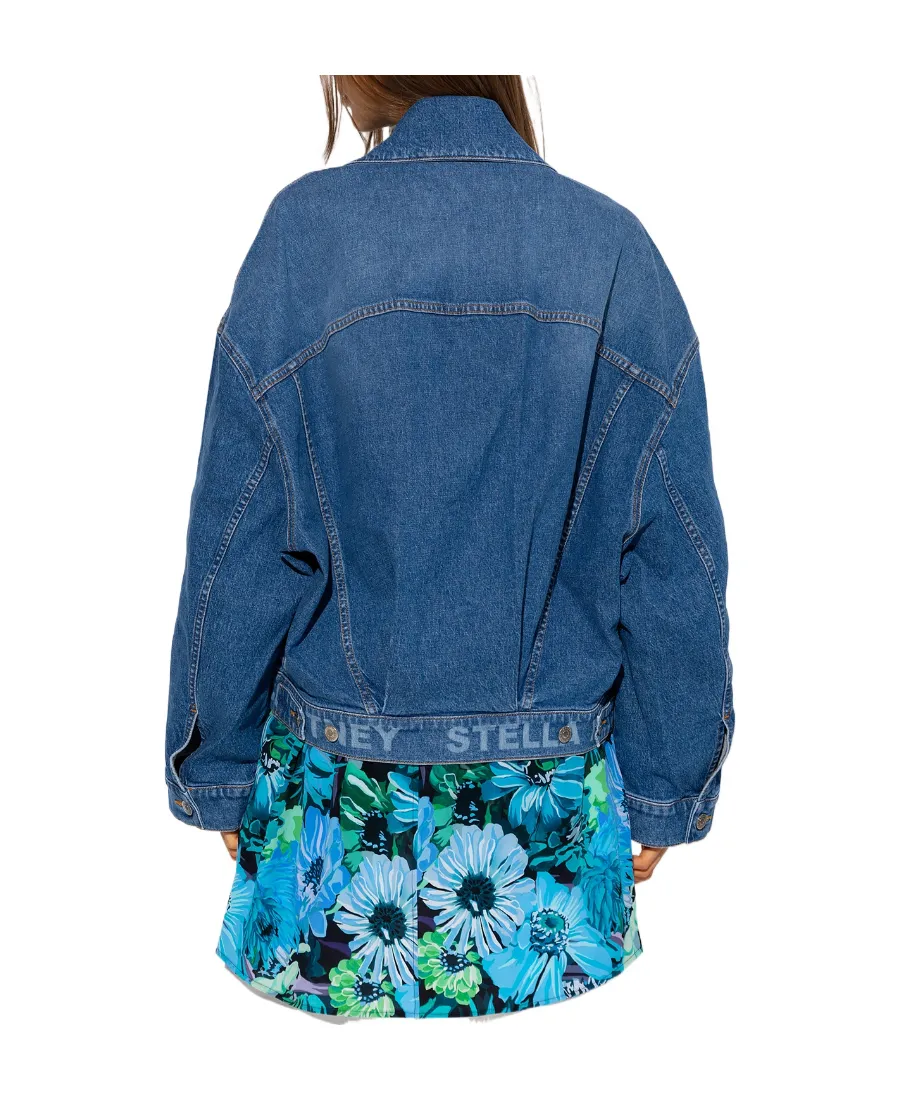 Stella Mccartney Logo Oversized Jacket