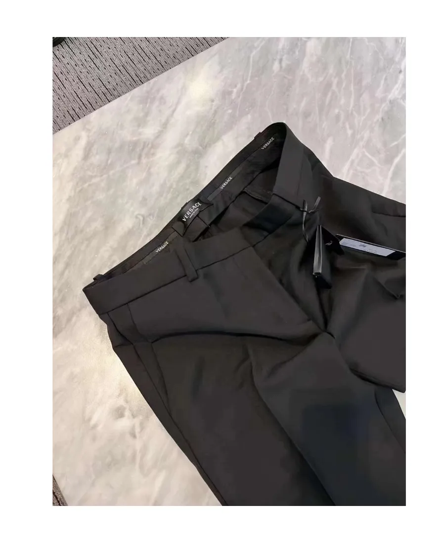 Versace Low-Rise Flared Tailored Trousers