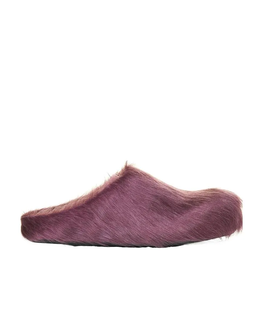 Marni Fluffy Slip-On Flat Mules