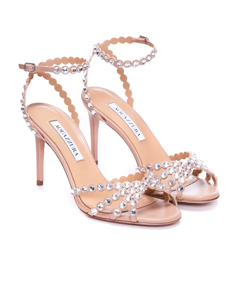 Aquazzura Embellished Heeled Sandals
