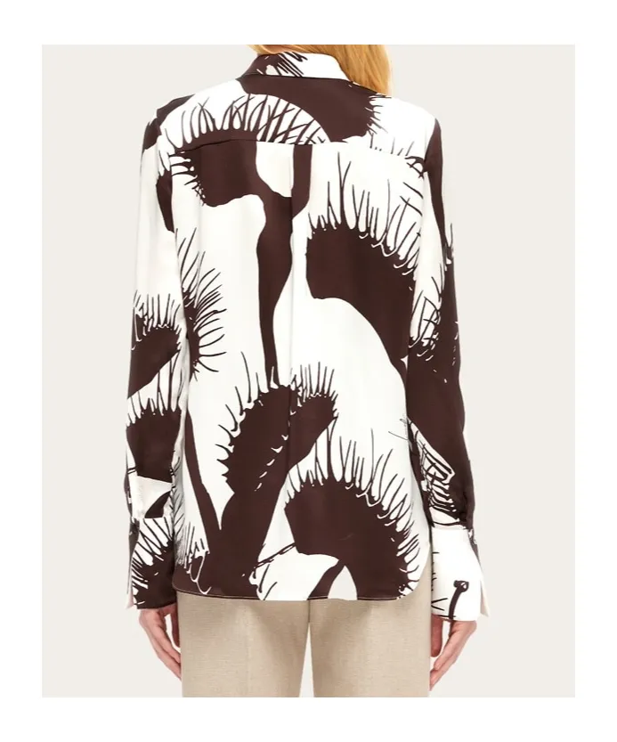 Salvatore Ferragamo Venus-Printed Button-Up Shirt