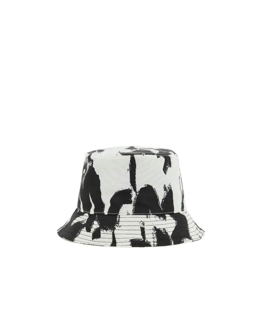 Painterly-Print Bucket Hat