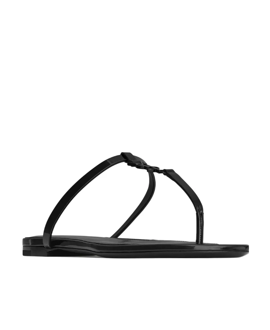 Saint Laurent Cassandra Logo Plaque Slides