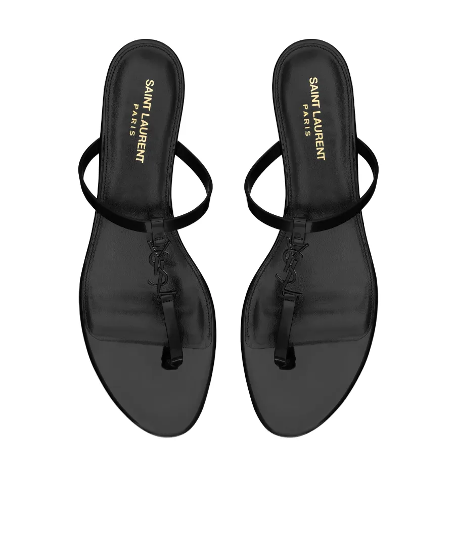 Saint Laurent Cassandra Logo Plaque Slides