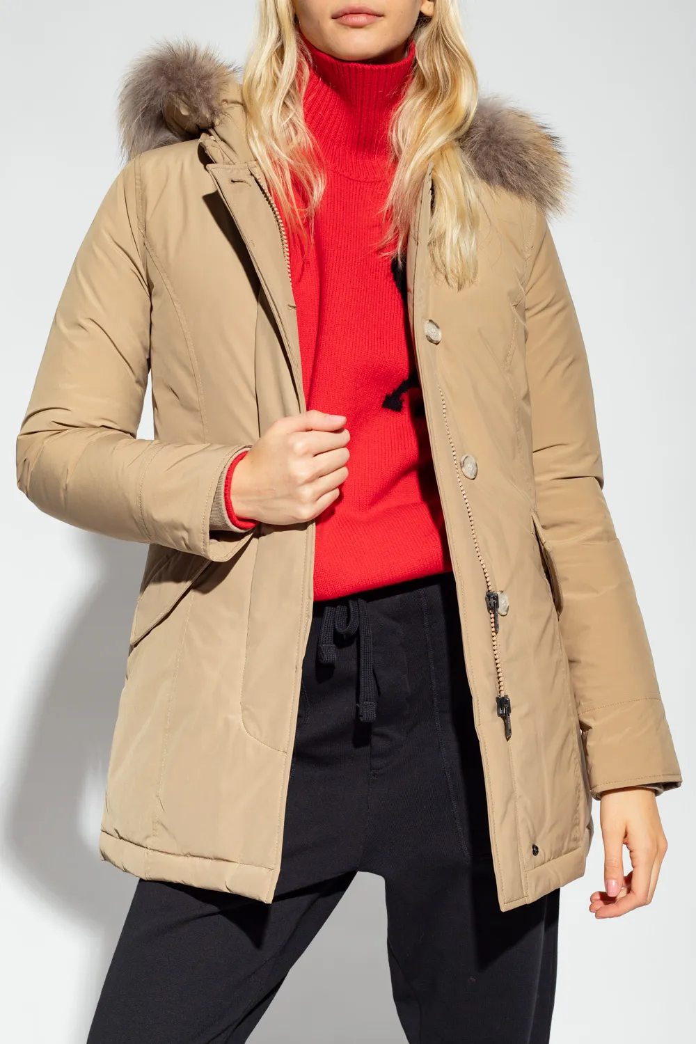 Woolrich Luxury Arctic Racoon Parka