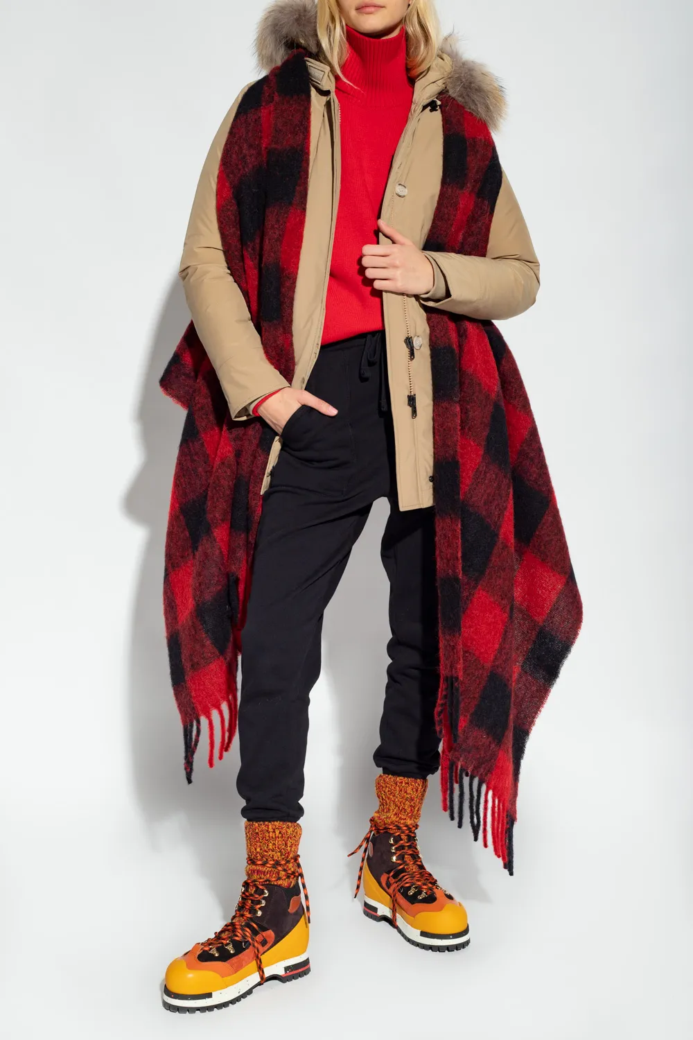 Woolrich Luxury Arctic Racoon Parka