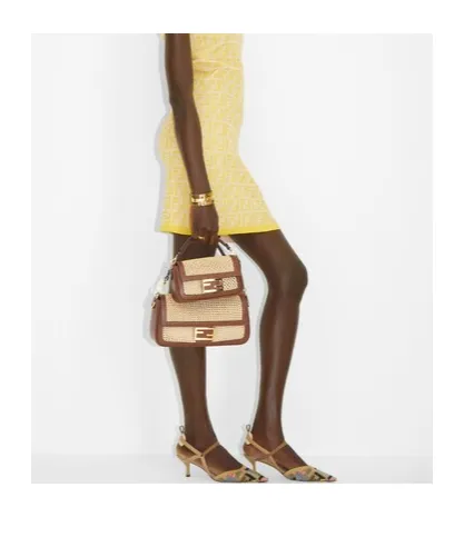 Fendi Colibrì Lite Pointed-Toe Slingback Pumps
