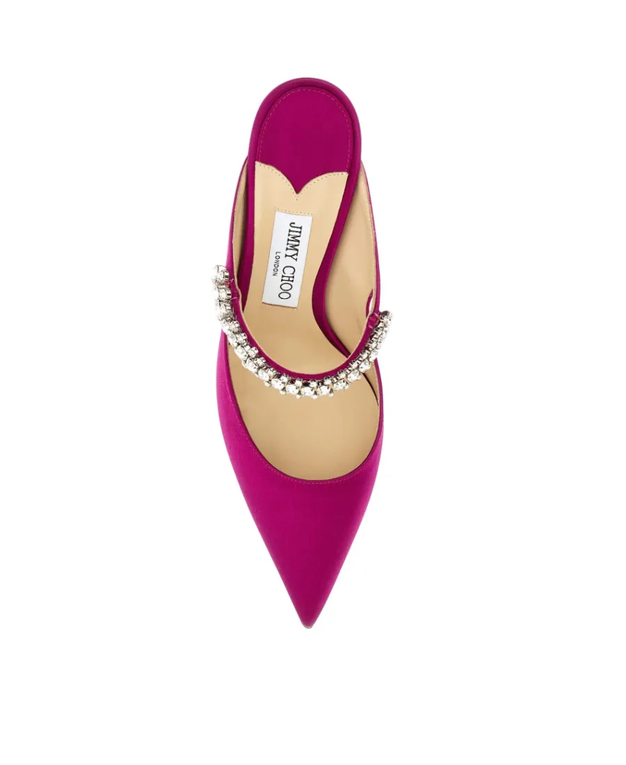 Jimmy Choo Bing 100 Embellished Pointed-Toe Pumps