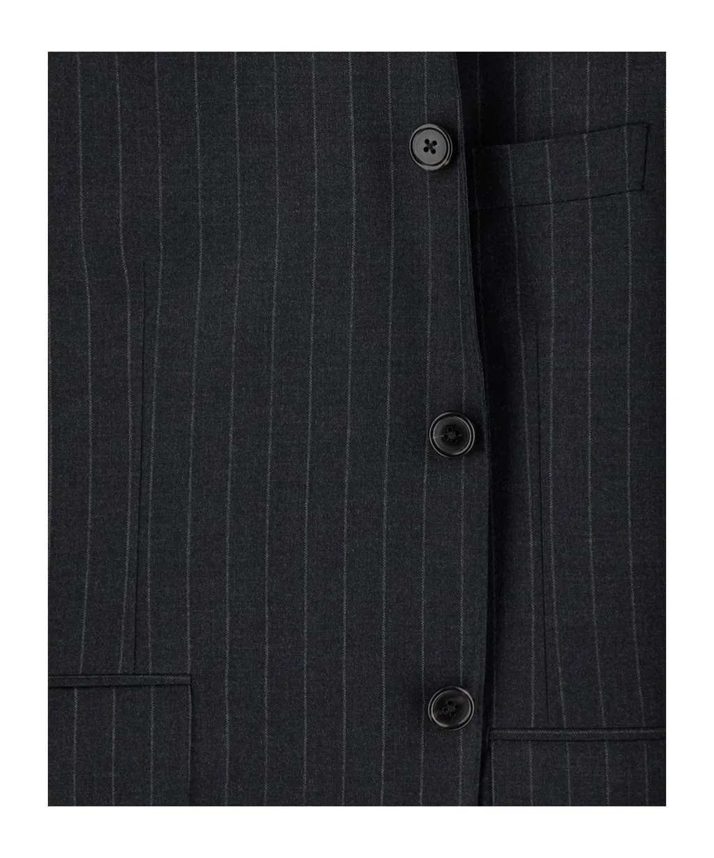 Thom Browne Pinstripe Tailored Blazer