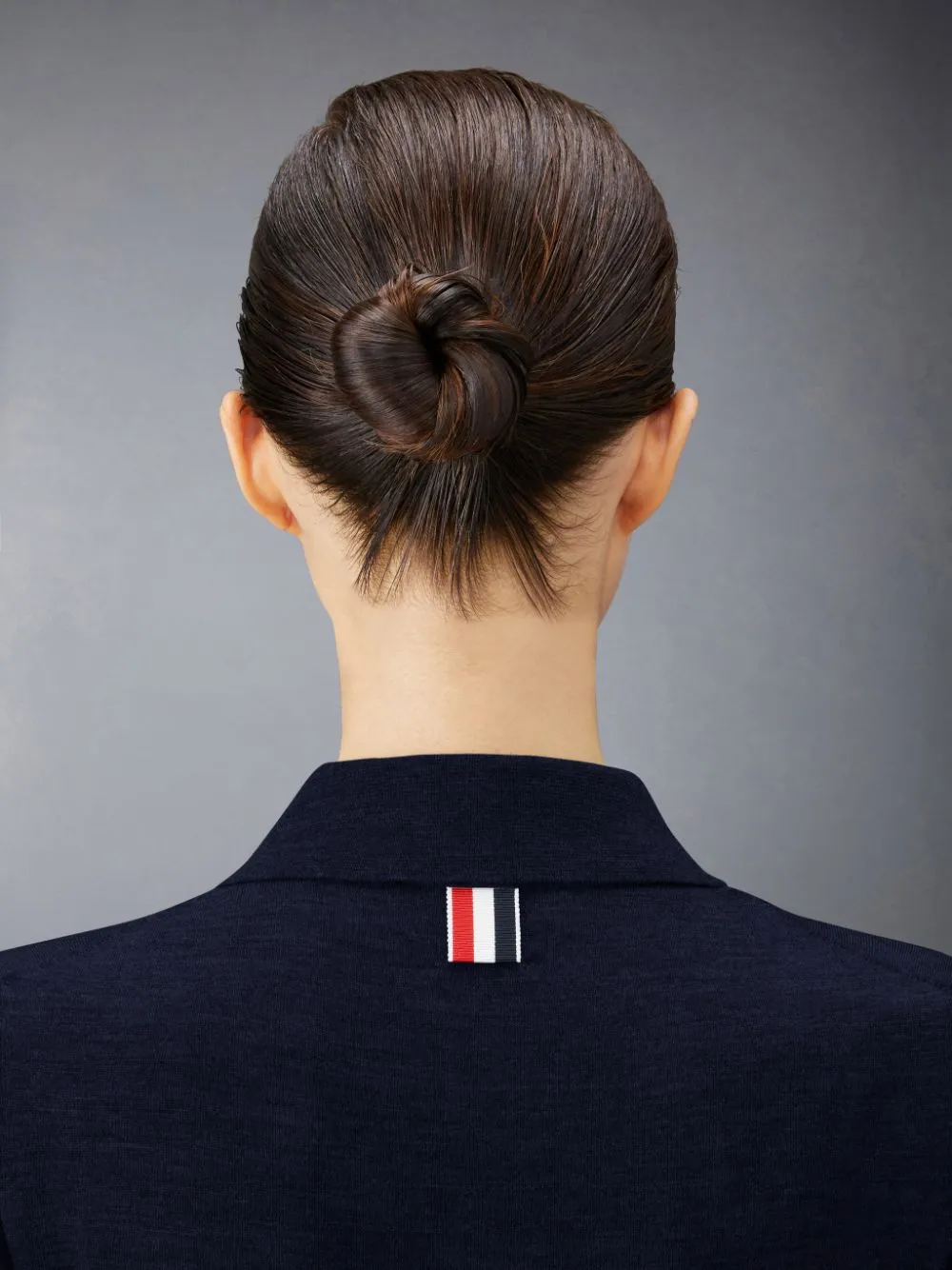 Thom Browne 4-Bar Button Detailed Short-Sleeved Polo Shirt