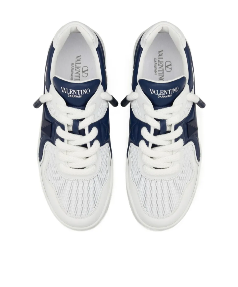 Valentino Garavani One Stud Lace-Up Sneakers