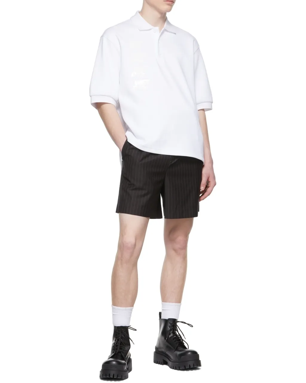 Logo Short-Sleeved Polo Shirt