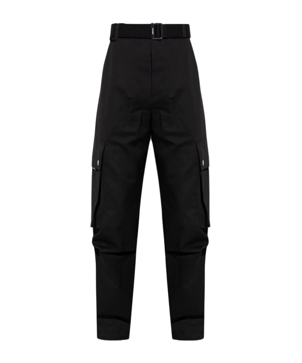 Jacquemus Le Cargo Slub Texture Trousers