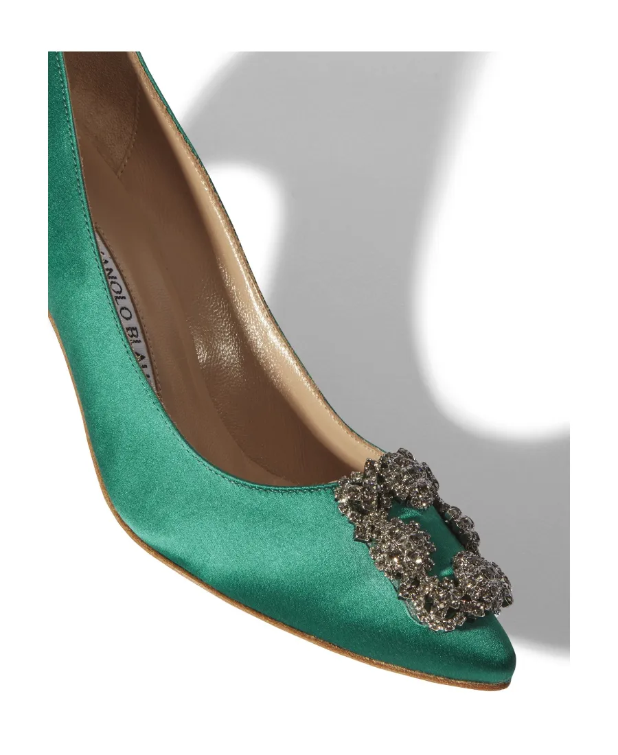 Silk High Heels