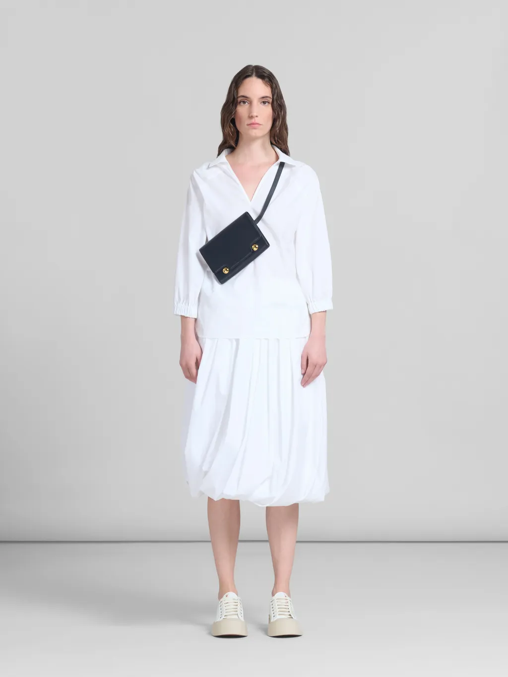 Marni Trunkaroo Foldover Top Belt Bag