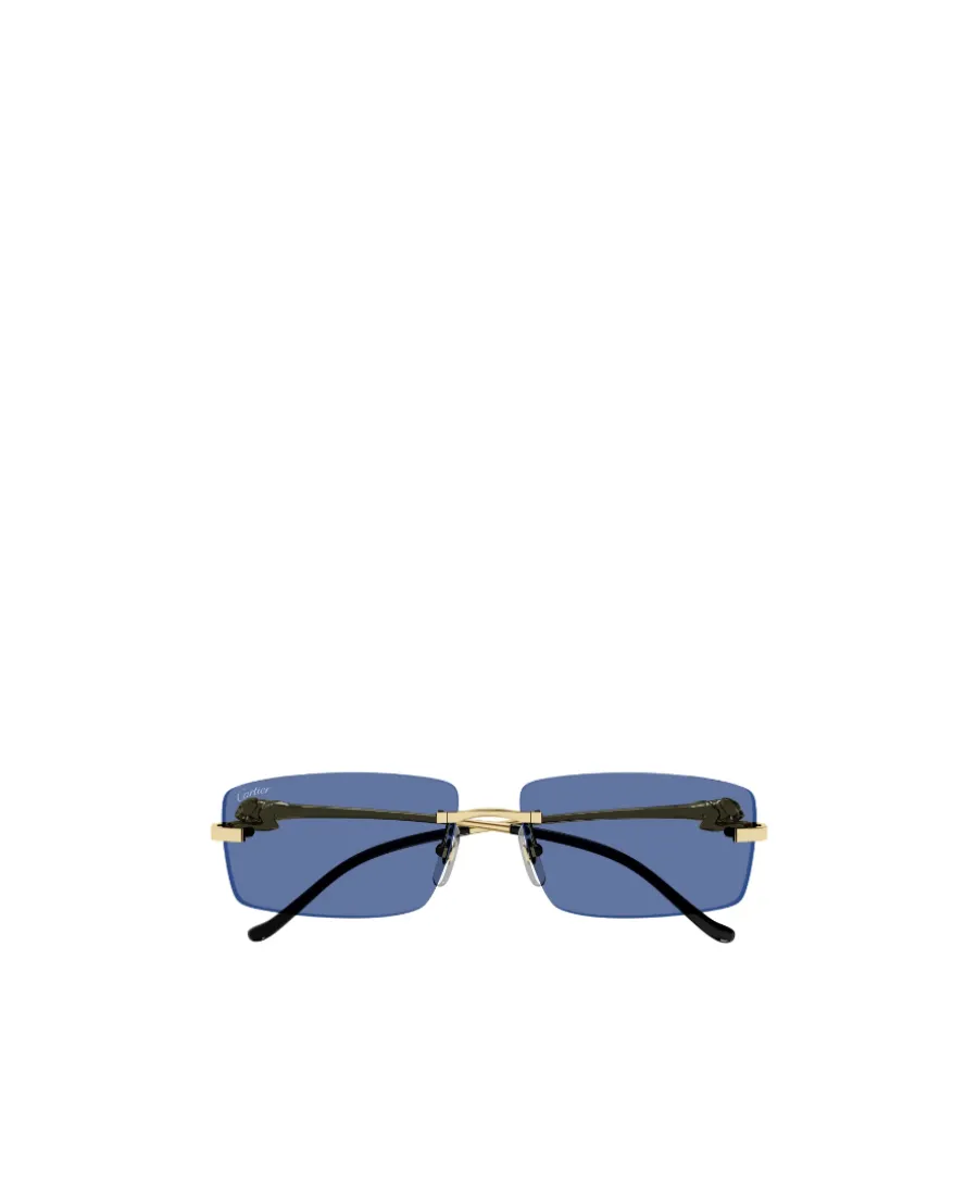 Cartier Rectangular Frame Sunglasses