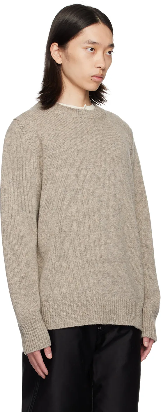 Maison Margiela Long Sleeved Crewneck Knitted Jumper