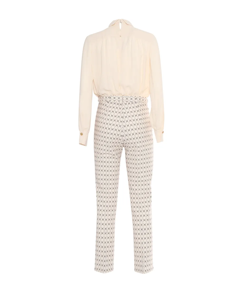 Elisabetta Franchi Stretch Crpe Jumpsuit