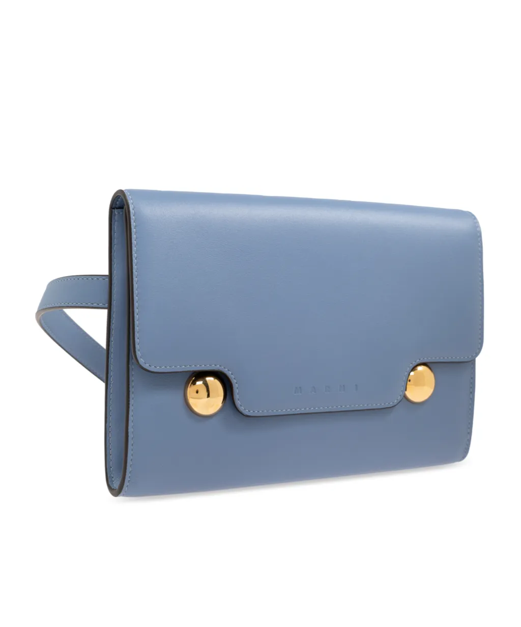 Marni Trunkaroo Foldover Top Belt Bag