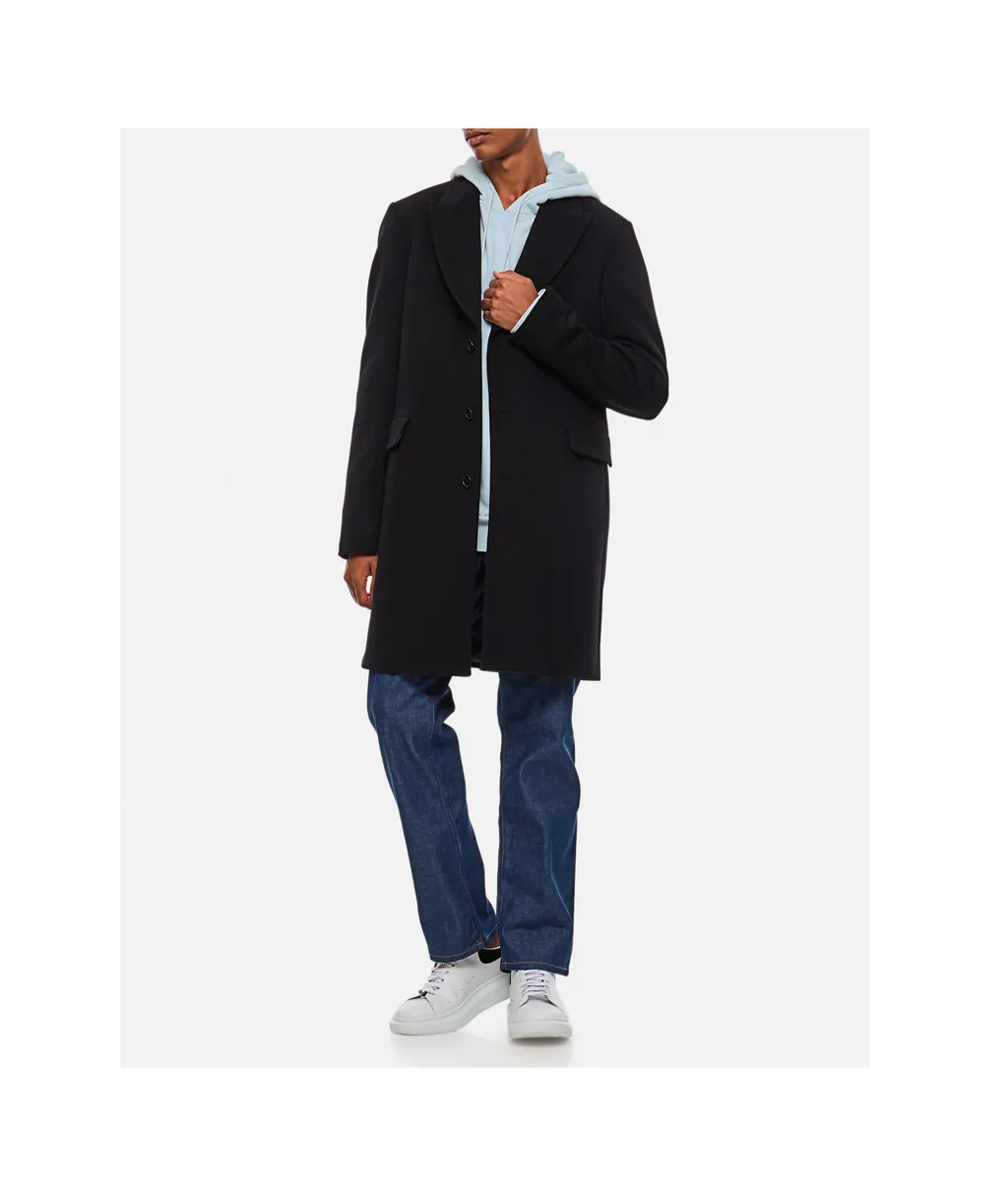 Paul Smith Single-Breasted Straight Hem Coat