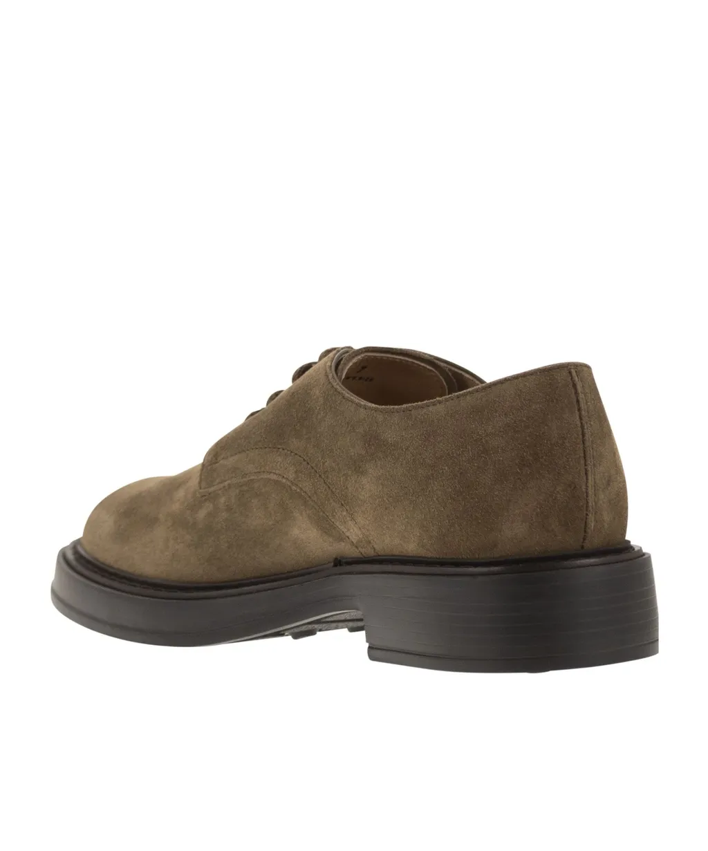 Tod's Round Toe Lace-Up Shoes