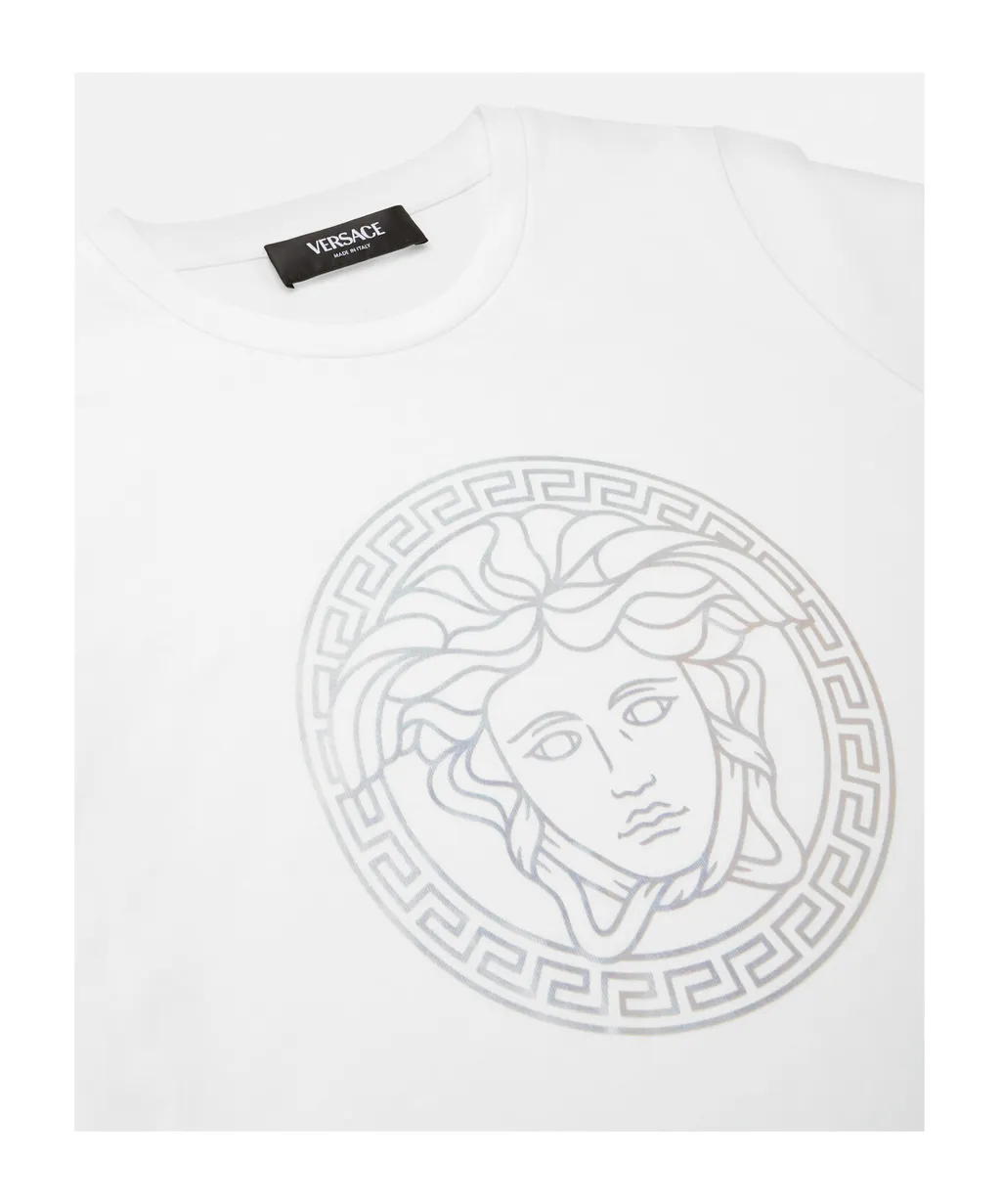 Versace Kids Medusa Head-Printed Crewneck T-Shirt