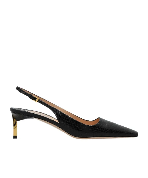Tom Ford Embossed Slingback Pumps