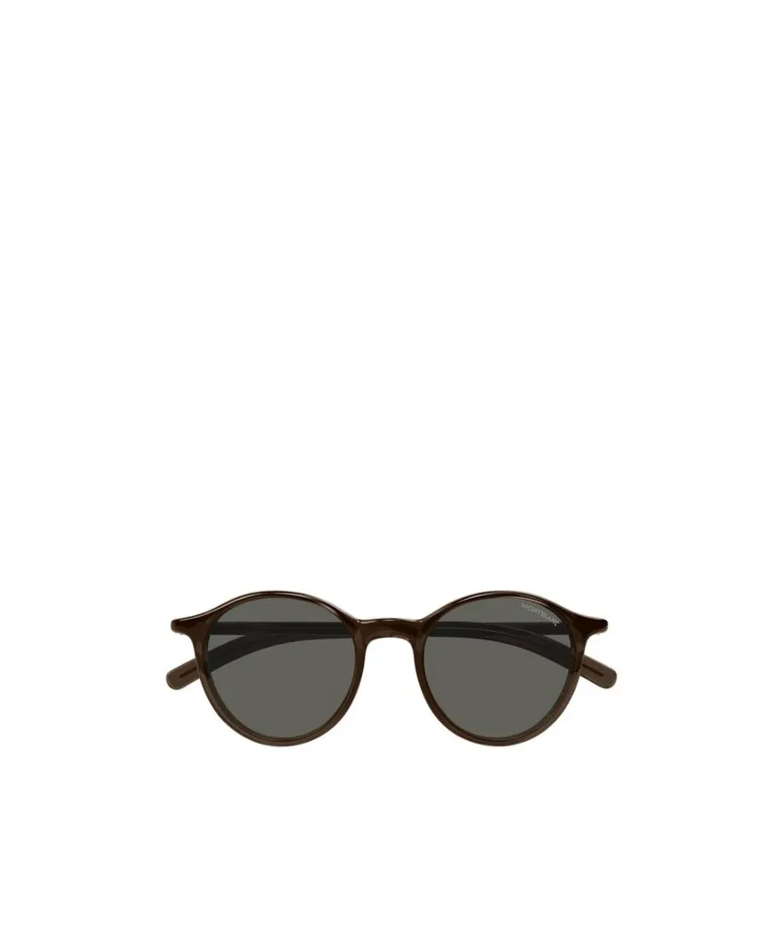 Montblanc Eyewear Oval Frame Sunglasses