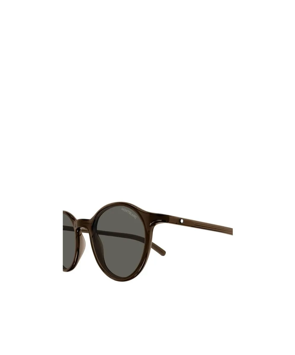 Montblanc Eyewear Oval Frame Sunglasses