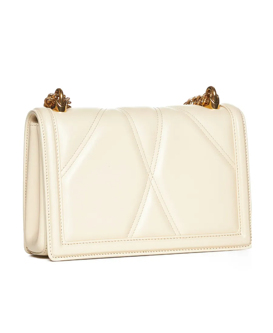 Dolce & Gabbana Devotion Logo Plaque Shoulder Bag