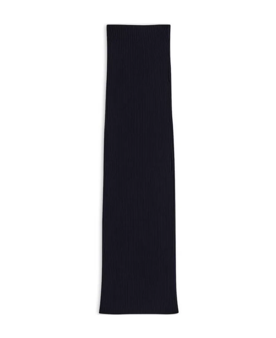 Long Skirt In Navy Blue