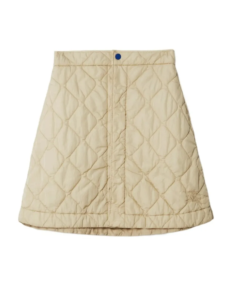 Burberry Quilted Padded Mini Skirt