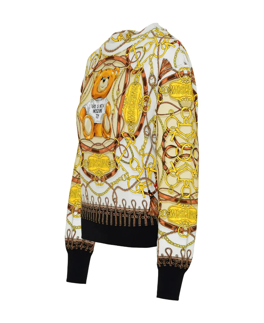Teddy Bear Logo-Print Sweatshirt