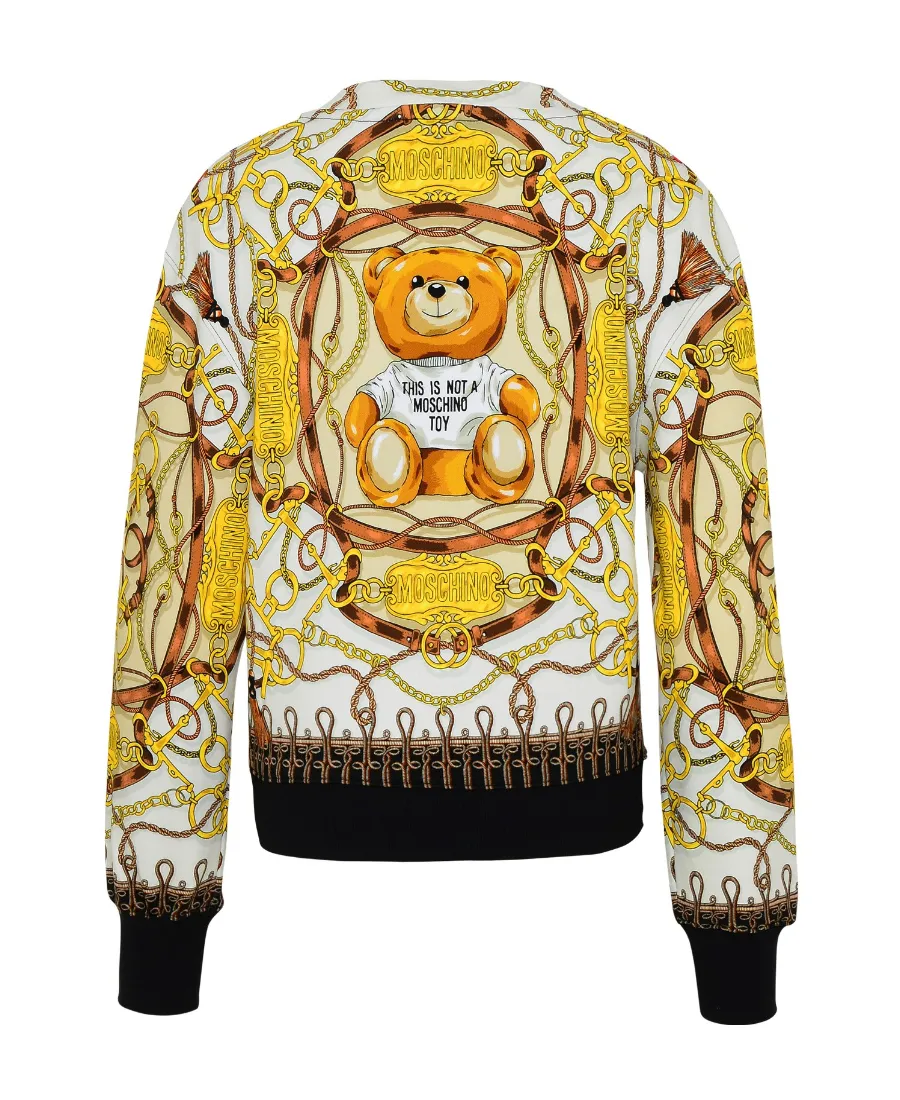 Teddy Bear Logo-Print Sweatshirt