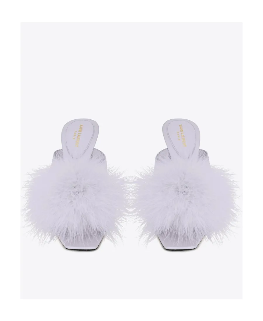 Saint Laurent Mae Slip-On Mules