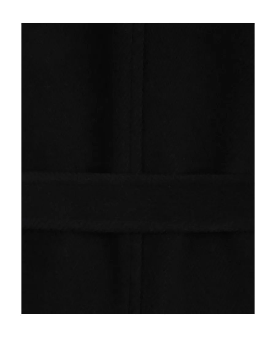 Saint Laurent Zip-Up Belted Coat