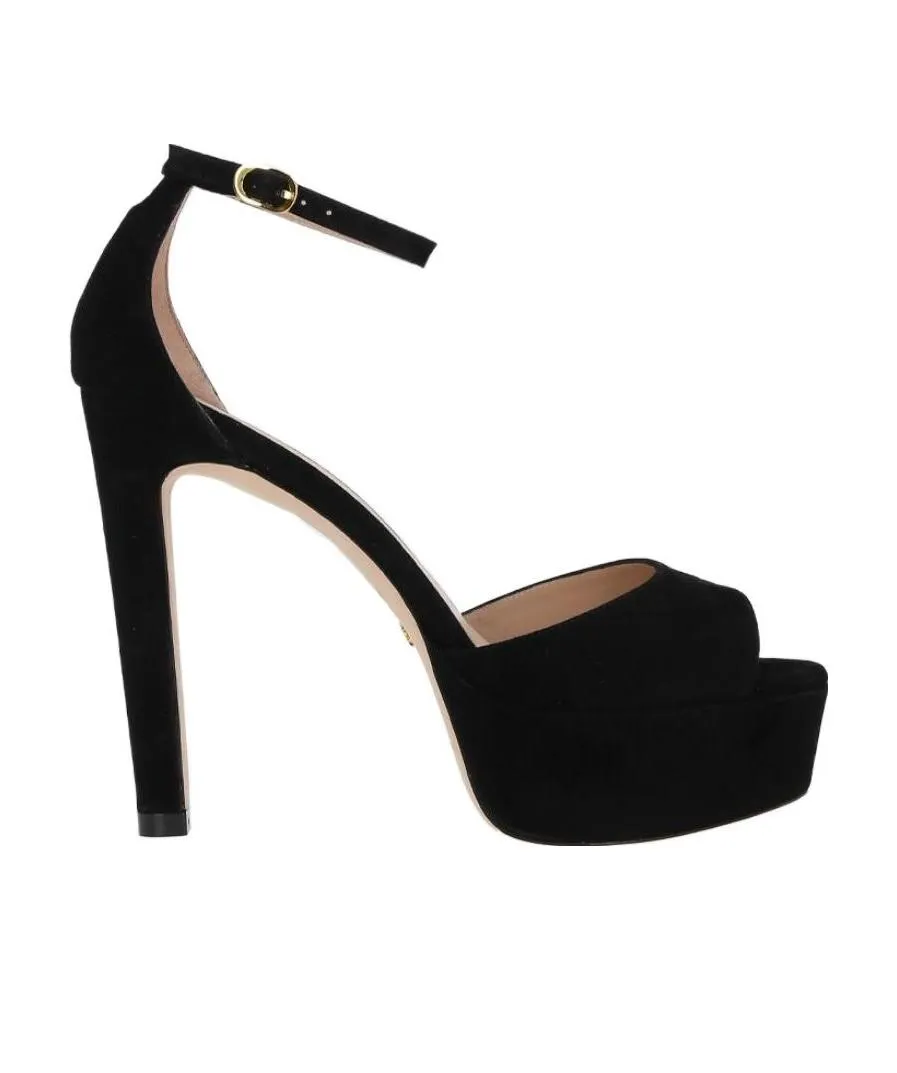 Platform Suede Sandals