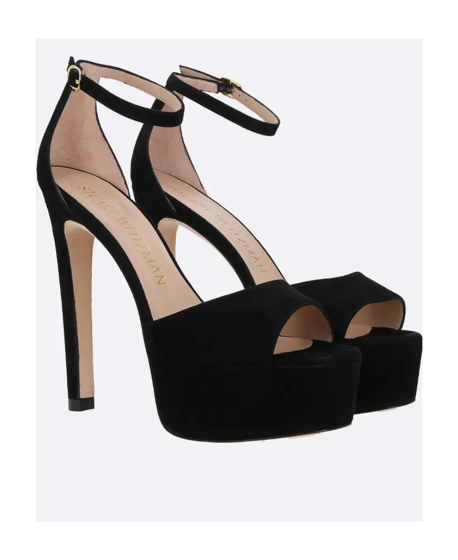 Platform Suede Sandals