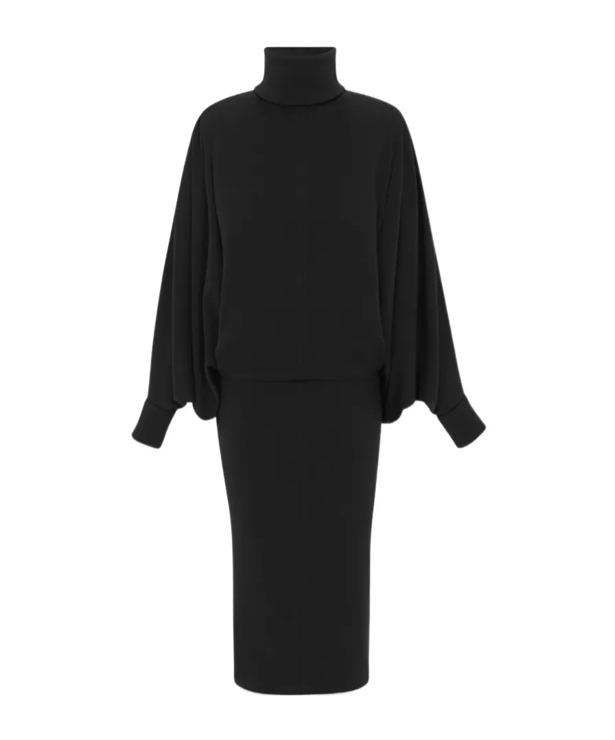 Saint Laurent Oversize Turtleneck Dress