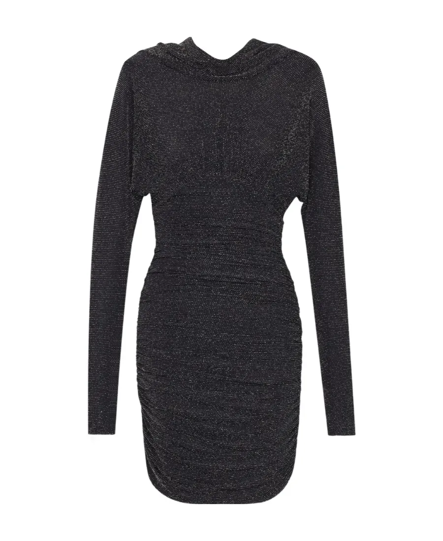 Saint Laurent Long-Sleeved Mini Dress