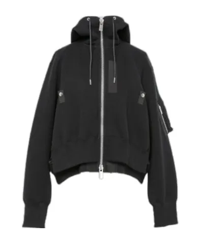Sacai Classic-Hood Zipped Jacket