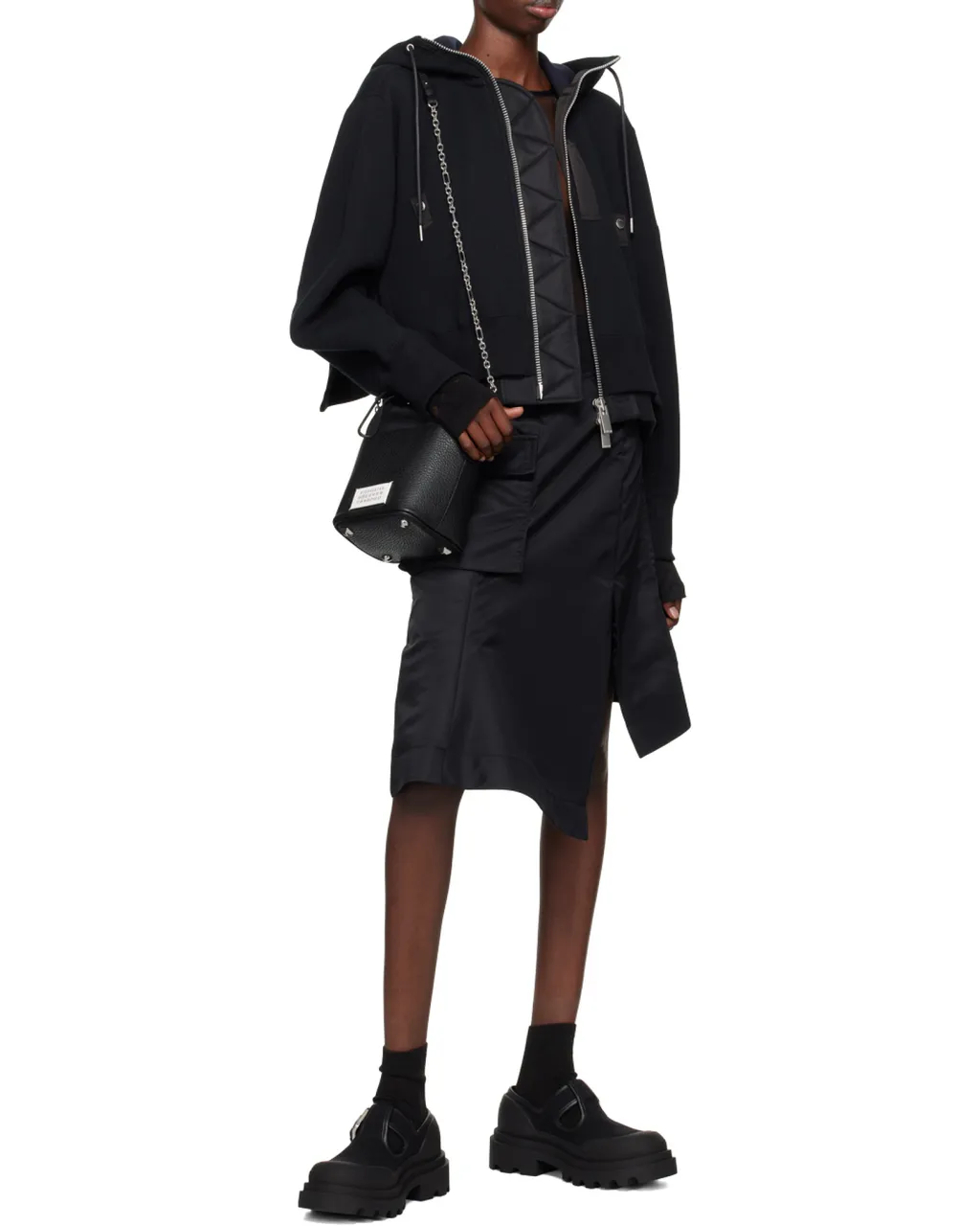 Sacai Classic-Hood Zipped Jacket