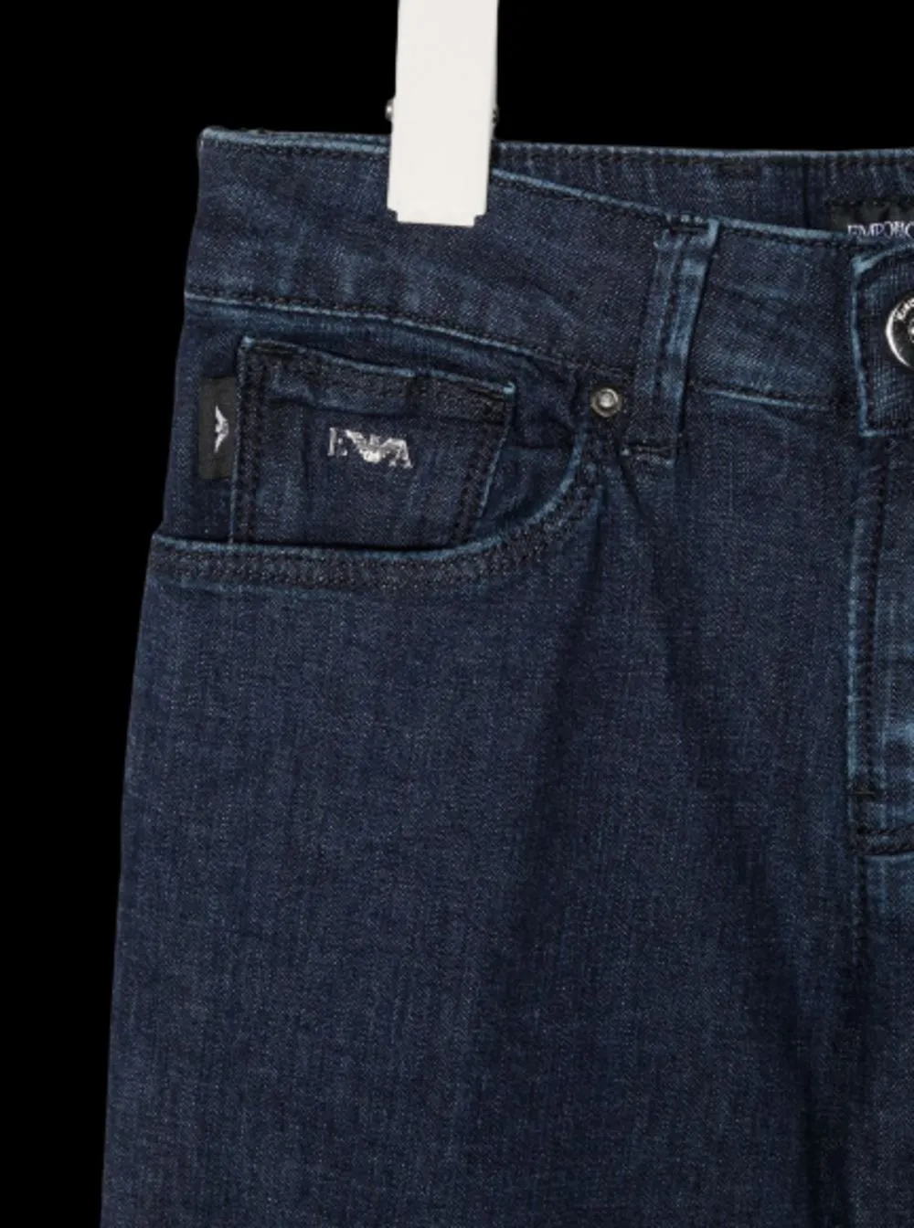 Mid-Rise Straight-Leg Trousers