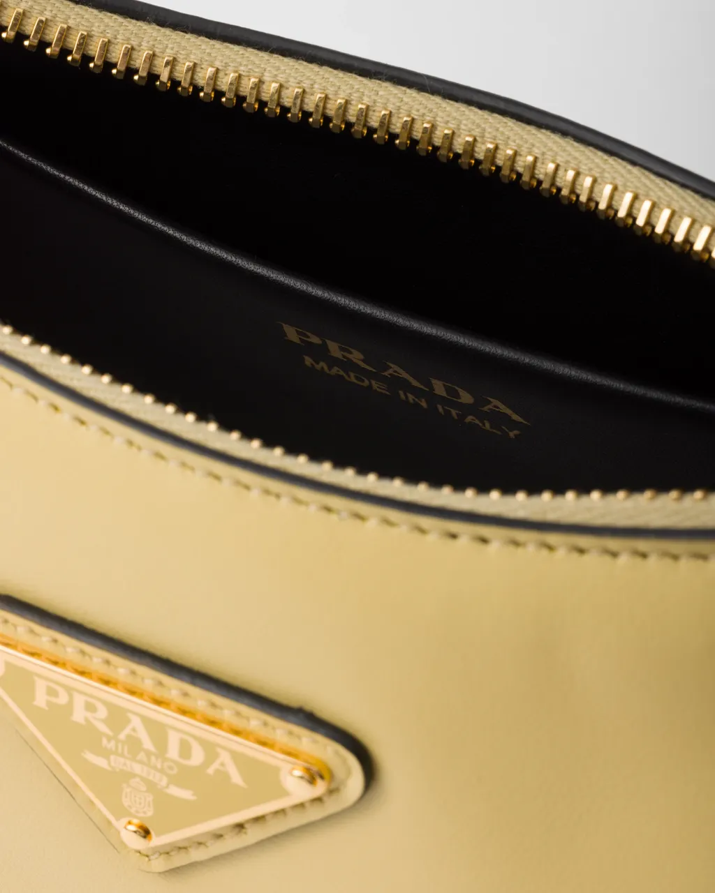Prada Arqué Zipped Shoulder Bag